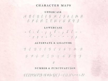 Beauty Heart - Lovely Calligraphy Font