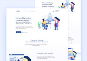 Marketing Agency Landing Page