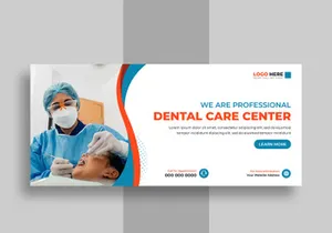 Dental Care Center Facebook Cover Banner Ver-1