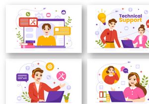 12 Technical Support System Illustration