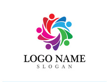 Community logo and symbol vector icon template