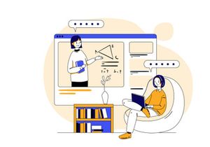 Online Study Illustrations