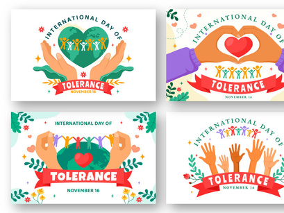 12 International Day of Tolerance Illustration