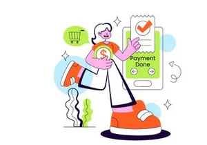 4 Payment Vector Illustration