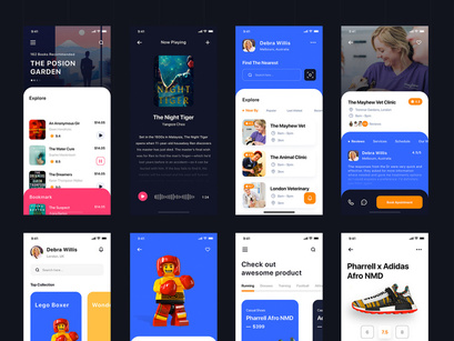 bariums UI kit v1.0 - the  Android and IOS design