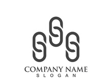 Business corporate S letter logo design vector