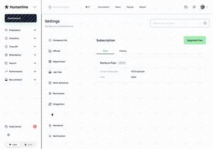 HR Management Dashboard UI Kit