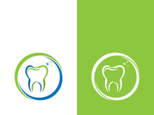 Dental logo template vector illustration icon design