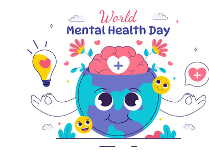 11 World Mental Health Day Illustration