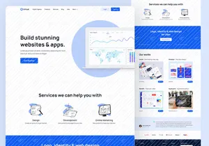 Agency Web Landing Page
