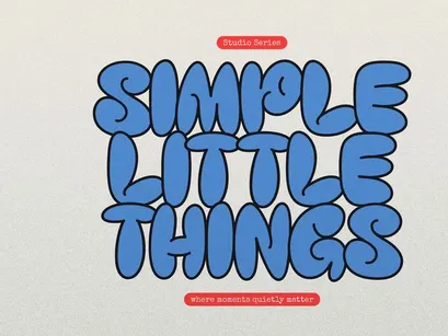 Crustte Bubbly | Hand Drawn Bubble Display