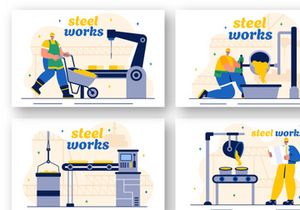 14 Steelworks Illustration