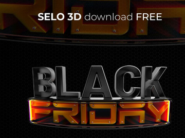 Selo 3D - Black Friday preview picture