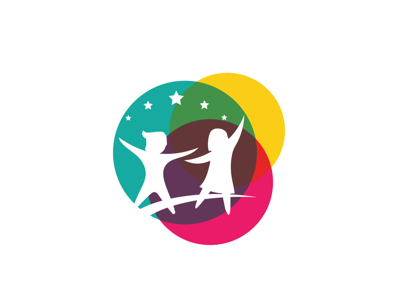 Kids concept illustration design