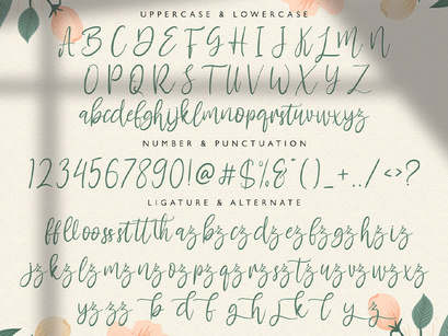 Antemy - Modern Script Font