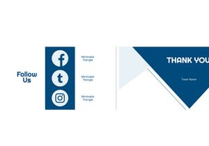 Minimalist Triangle Presentation Template