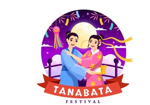15 Tanabata Festival Vector Illustration