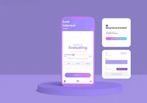 App Interface Screen Mockup