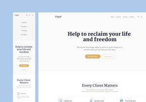 Llegal - Figma Legal Template