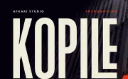 Kopile - Condensed Sans Serif Typeface