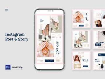 Minimalist Instagram Post & Story preview picture