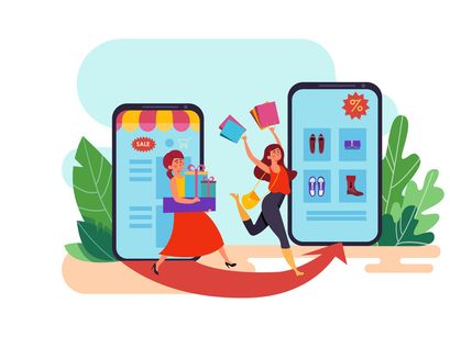 M119_Online Shopping Illustrations