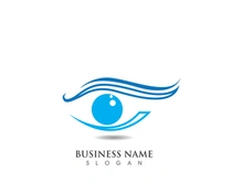Branding Identity Corporate Eye Care vector logo design
