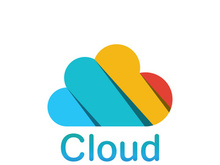 Cloud logo vector icon illustration