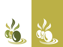 olive icon vector illustration design template