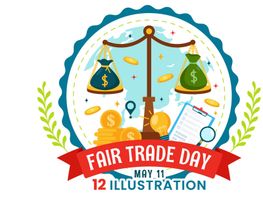 12 World Fair Trade Day Illustration preview picture