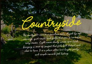 Nicolla Sunfield | Monoline Script