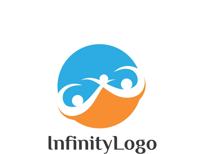 Infinity Design Vector icon illustration Logo template design