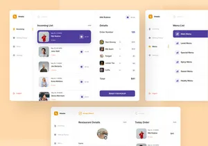 Vresto - Food Booking Dashboard Saas App