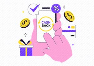 10 Cashback Vector Illustration