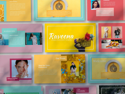 Reveena - Creative Google slides Template