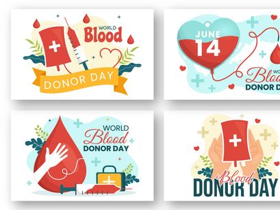 15 World Blood Donor Day Illustration