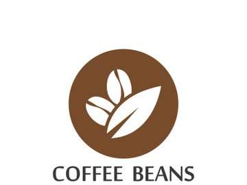 Coffee bean logo for cafe, business, label. preview picture