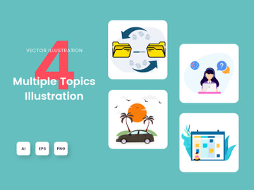 M11 - Multiple topics illustration preview picture