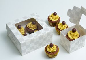 Cupcake Boxes Mockup
