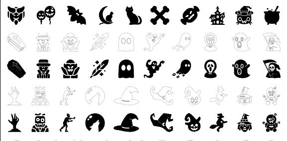 Halloween Icon Set