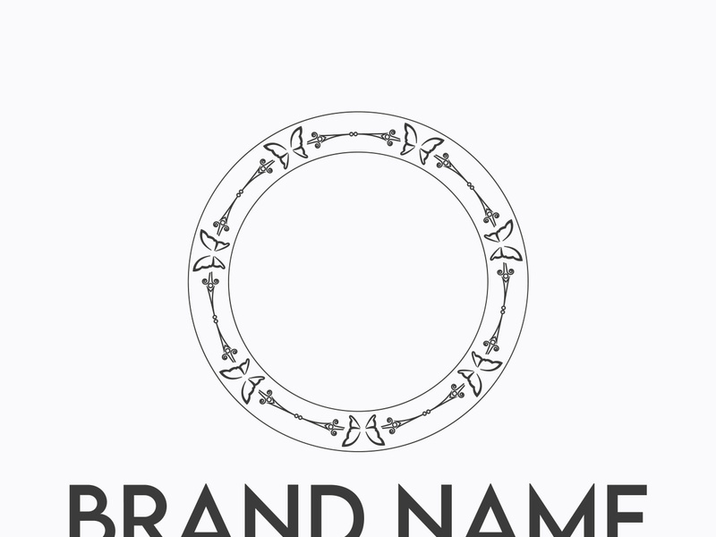 Butterfly logo design