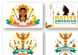 11 Native American Heritage Day Illustration