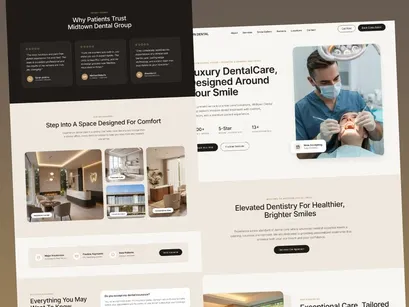 Dental Website Redesign: From Outdated to Premium Experience