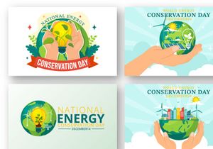 12 National Energy Conservation Day Illustration