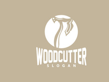 Axe Logo Simple Design Illustration Symbol Template