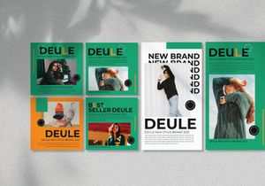 Deule Instagram Template