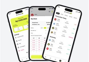 Stock App Mobile UI Kit