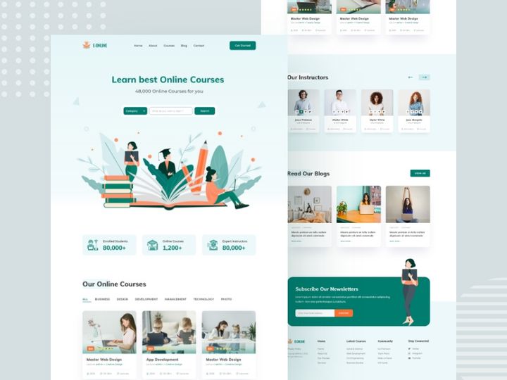 Online Learning Website