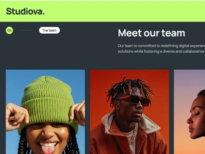 Studiova Nuxtjs Template