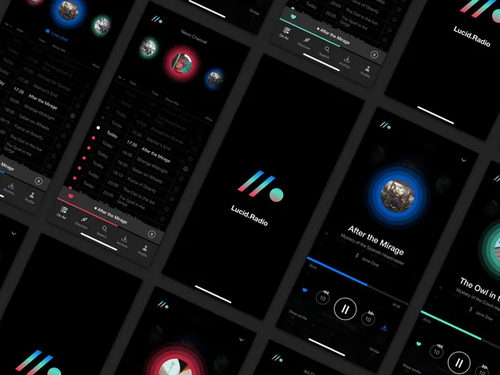 Radio/Podcast App UI Kit